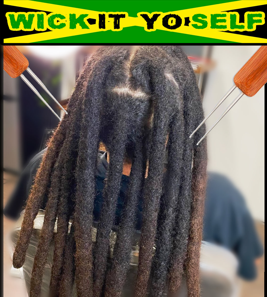 LOC CROCHET NEEDLE wicks dreadlock crochet needle for dreads how to make wicks locs wick hair how to wick hair make locs thicker join locs combain locks fix thinning locs fix lock breakage locs thicker congos mens wicks woman wicks wick styles